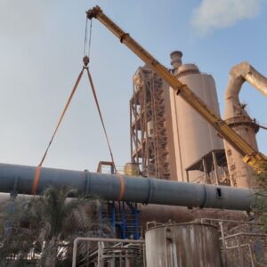 LAFARGE Tertiary Air Duct TAD Replacement Works