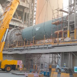 LAFARGE Cement Kiln Shell Replacement 18.5 Meters