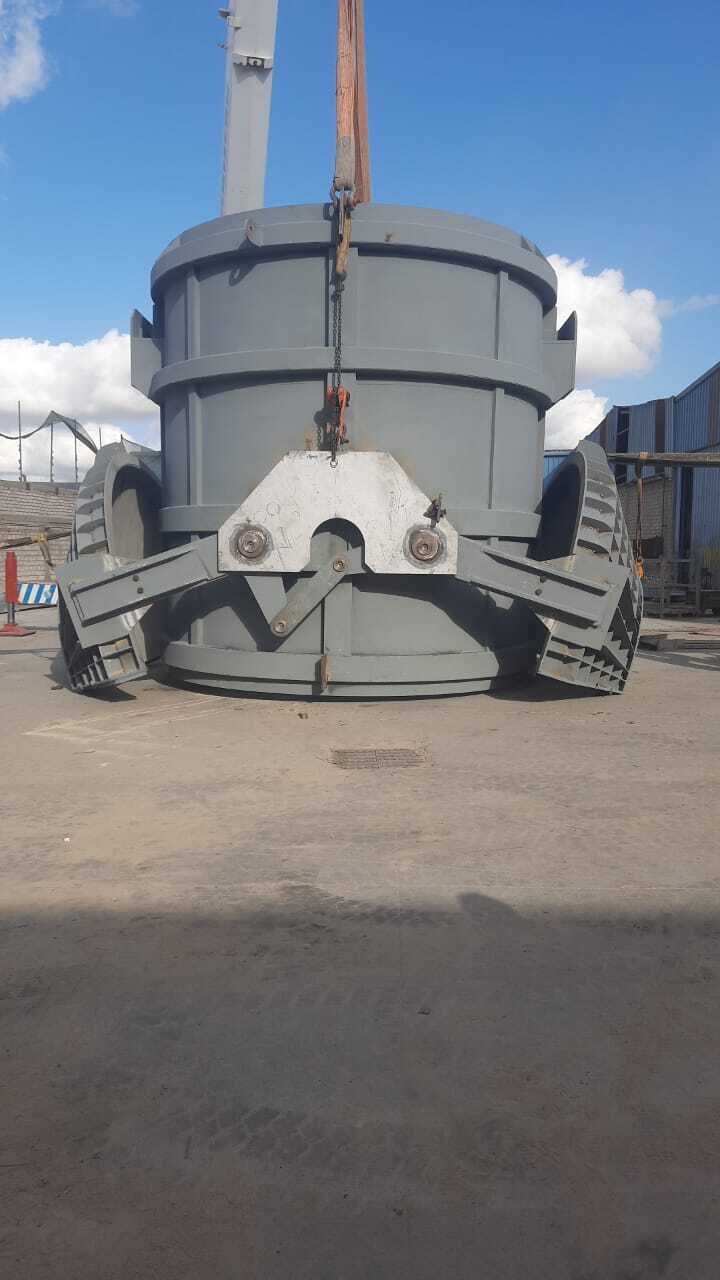 EZDK Scrap Bucket Fabrication & Erection
