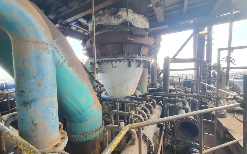 Assembly of packing nozzles at TGS vinturi