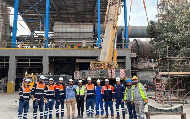 Celebration of Lafarge team with IMC3