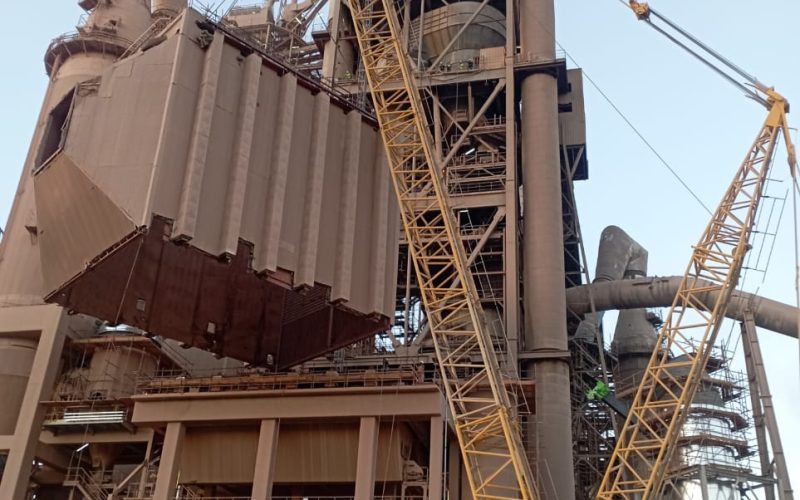 Demolish of old filter casing1