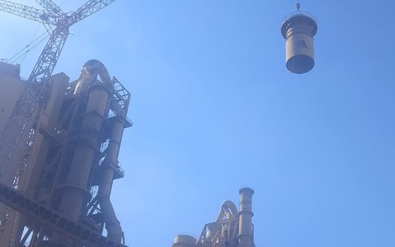 Demolish of stack line 2