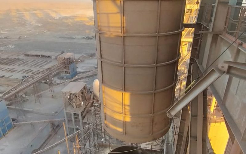 Installation of stack line 2 - 3